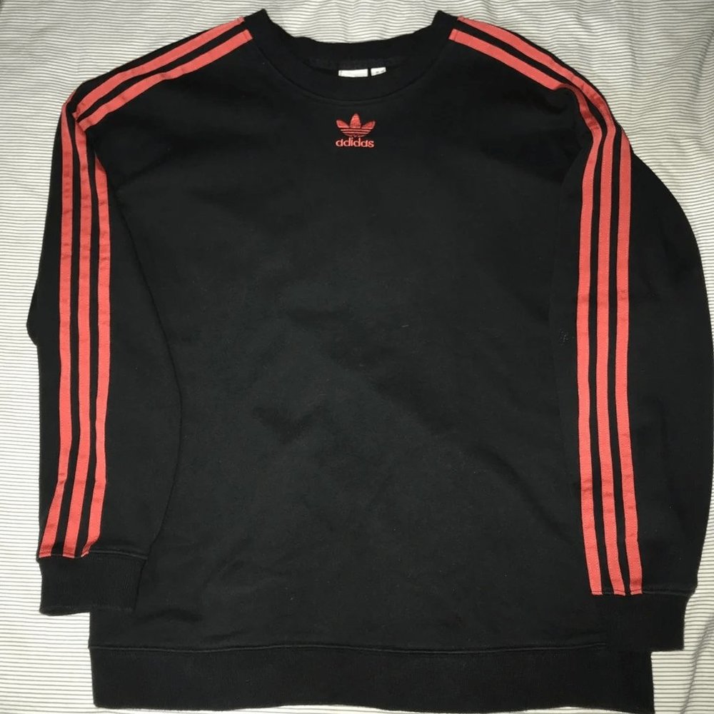 women's adidas originals black and red